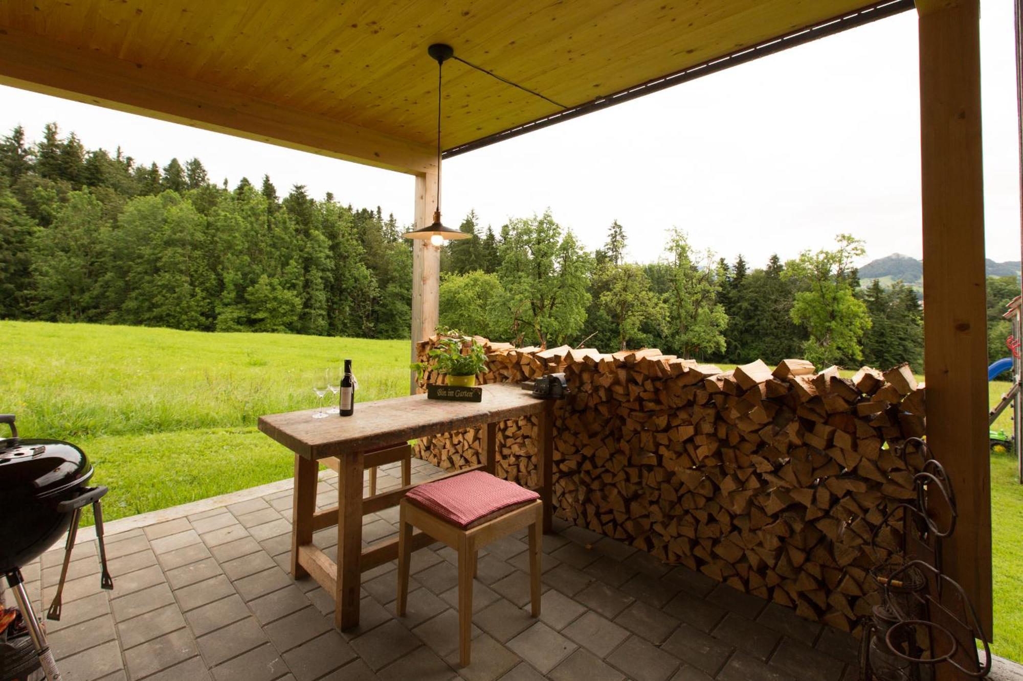 Апартаменты Ferienloft Waldblick Шварценберг-им-Брегенцервальд Экстерьер фото