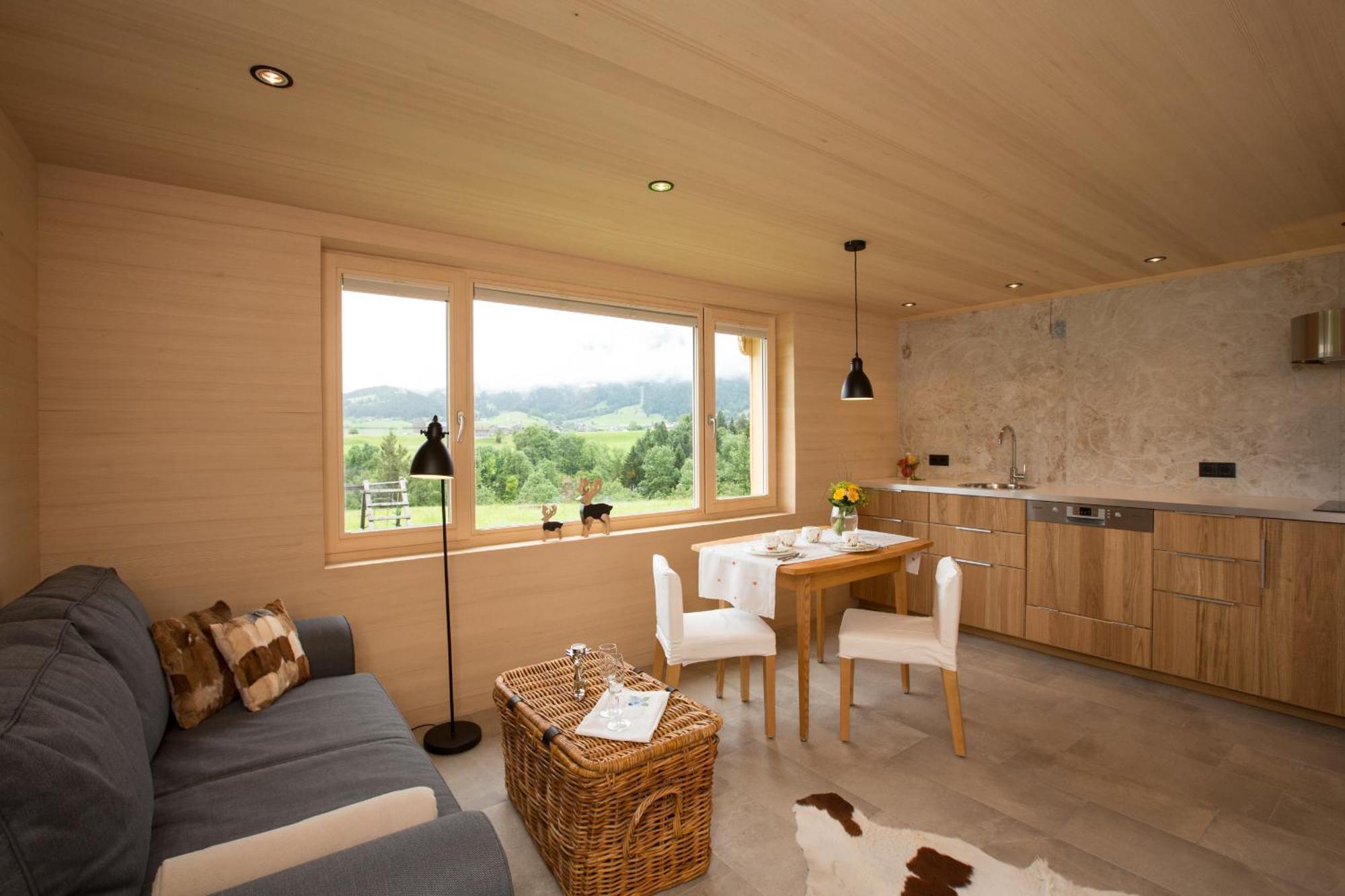 Апартаменты Ferienloft Waldblick Шварценберг-им-Брегенцервальд Экстерьер фото