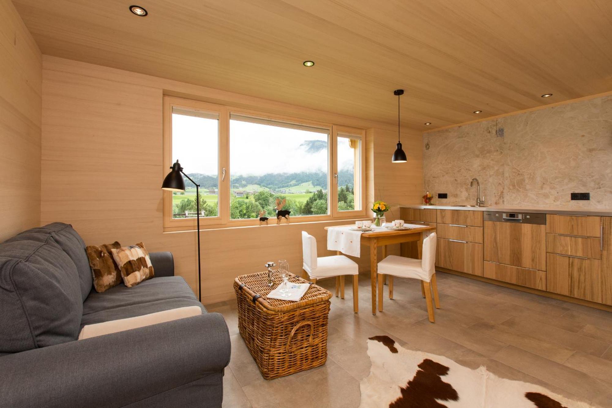 Апартаменты Ferienloft Waldblick Шварценберг-им-Брегенцервальд Экстерьер фото