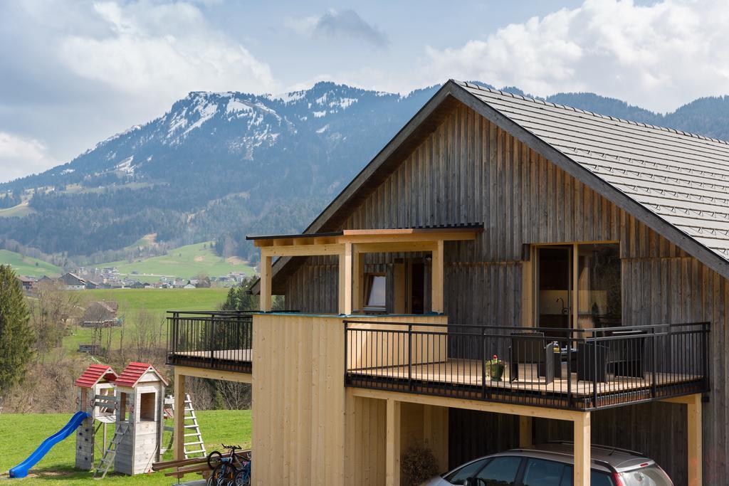 Апартаменты Ferienloft Waldblick Шварценберг-им-Брегенцервальд Экстерьер фото